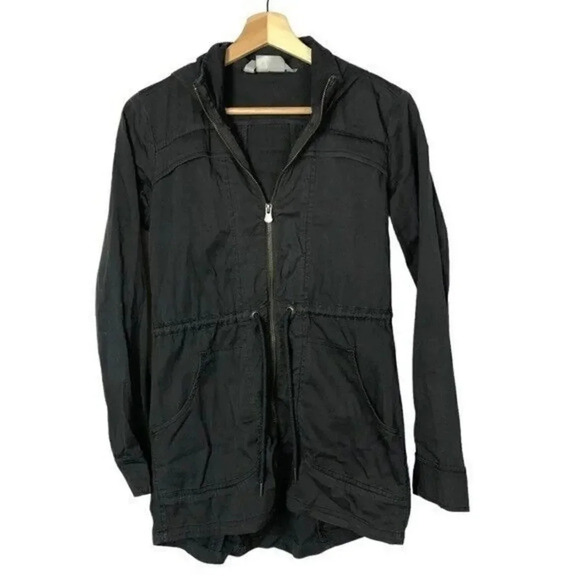 Athleta Dark Gray Good Anorak Full Zip Jacket XXS - Picture 1 of 3
